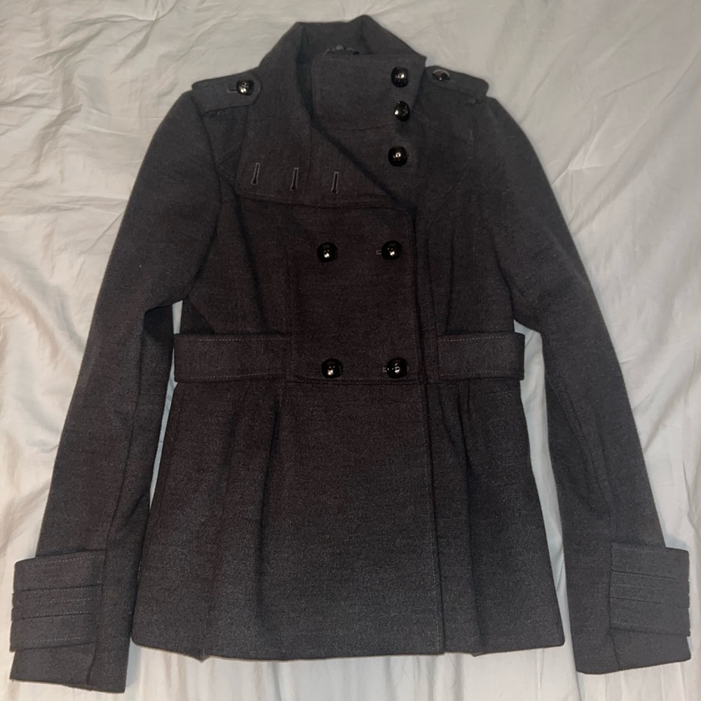 Gray Pea Coat